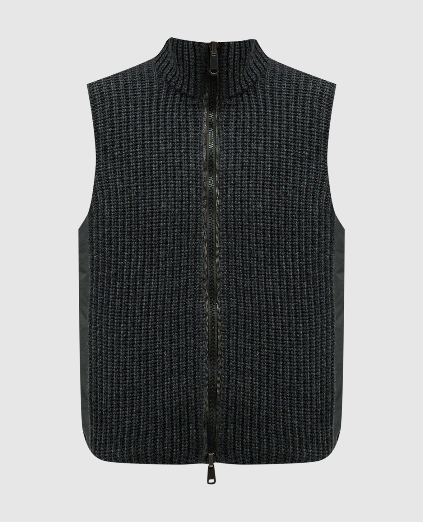 

Double-sided vest with monil chain Brunello Cucinelli, Grey