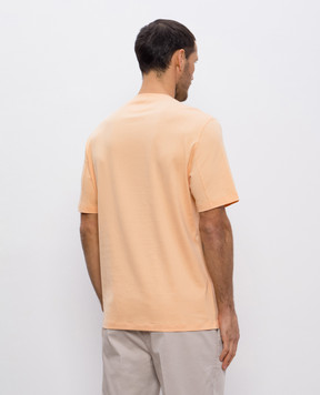 Brunello Cucinelli Orange T-shirt M0B131308