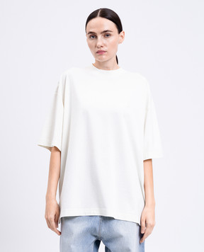 Vetements Green T-shirt with embroidered logo UH76TR100I