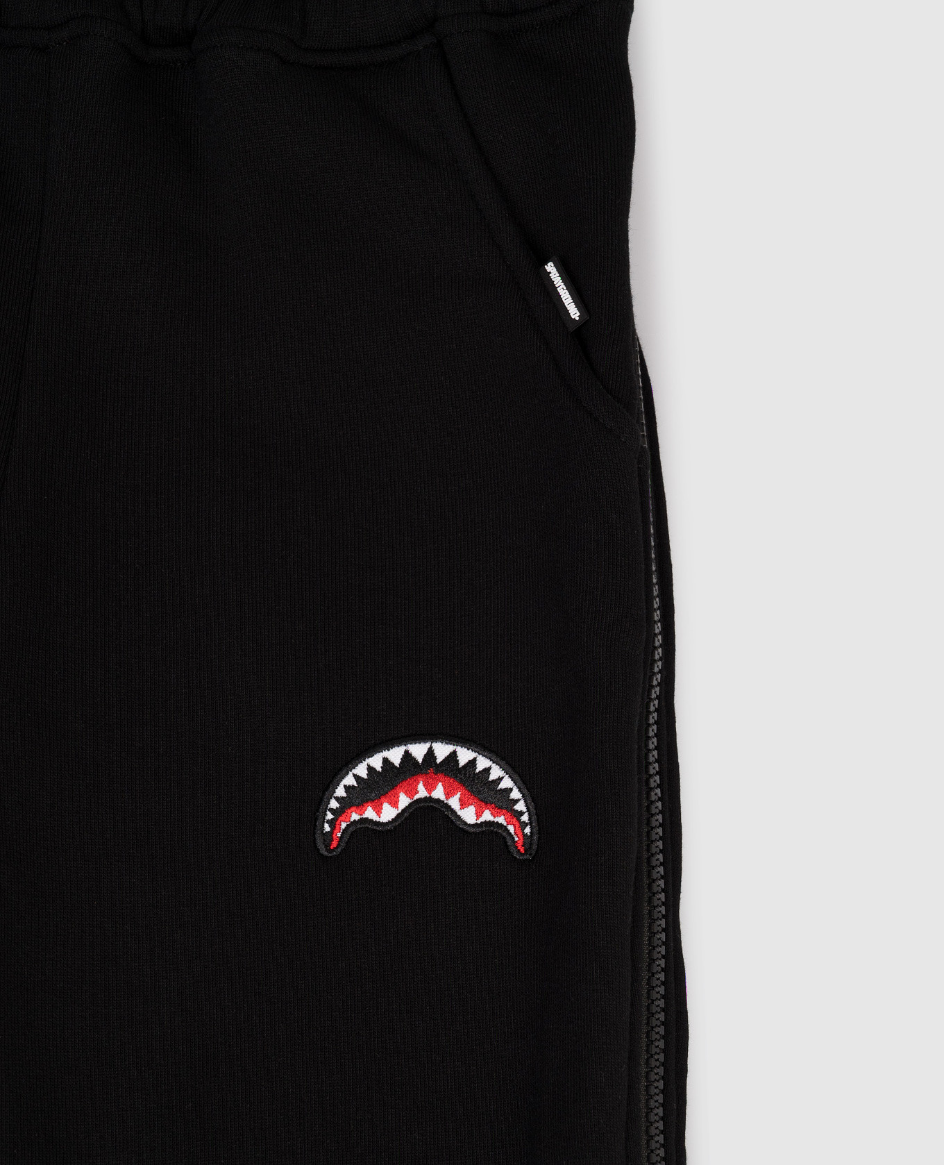 

Children's black insulated sports pants Zipper Sprayground