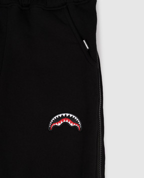 Sprayground Children's black insulated sports pants Zipper SPY1342G