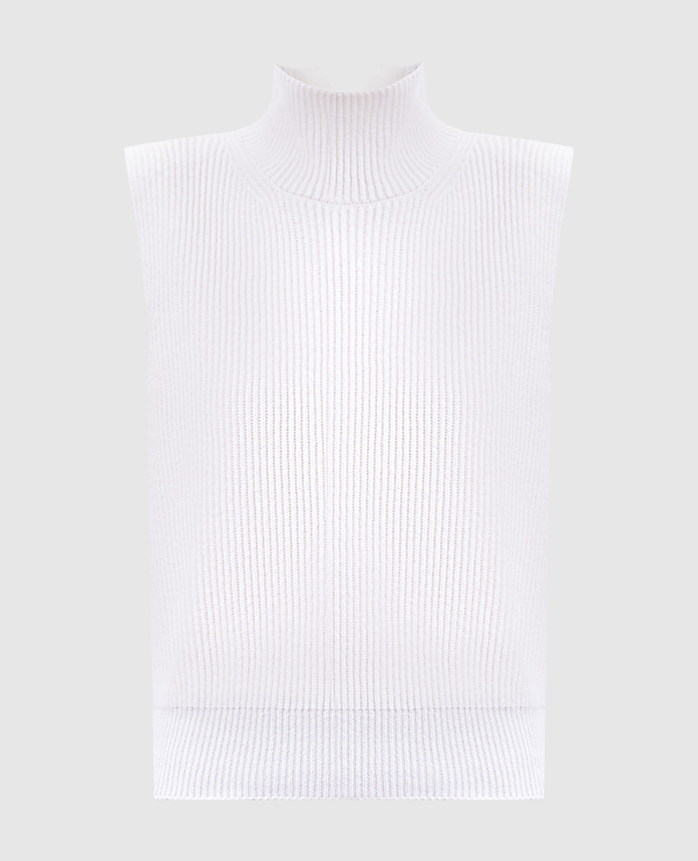 

White wool and cashmere vest Dondup
