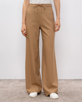 Max Mara Brown DENARO wool trousers DENARO