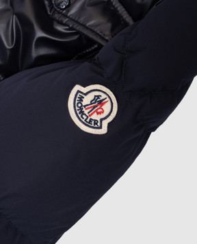 Moncler ENFANT Bazzing blue down jacket J29541A0005254A91810