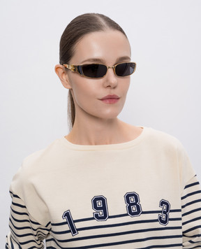 Givenchy Gold sunglasses with logo GV40099U