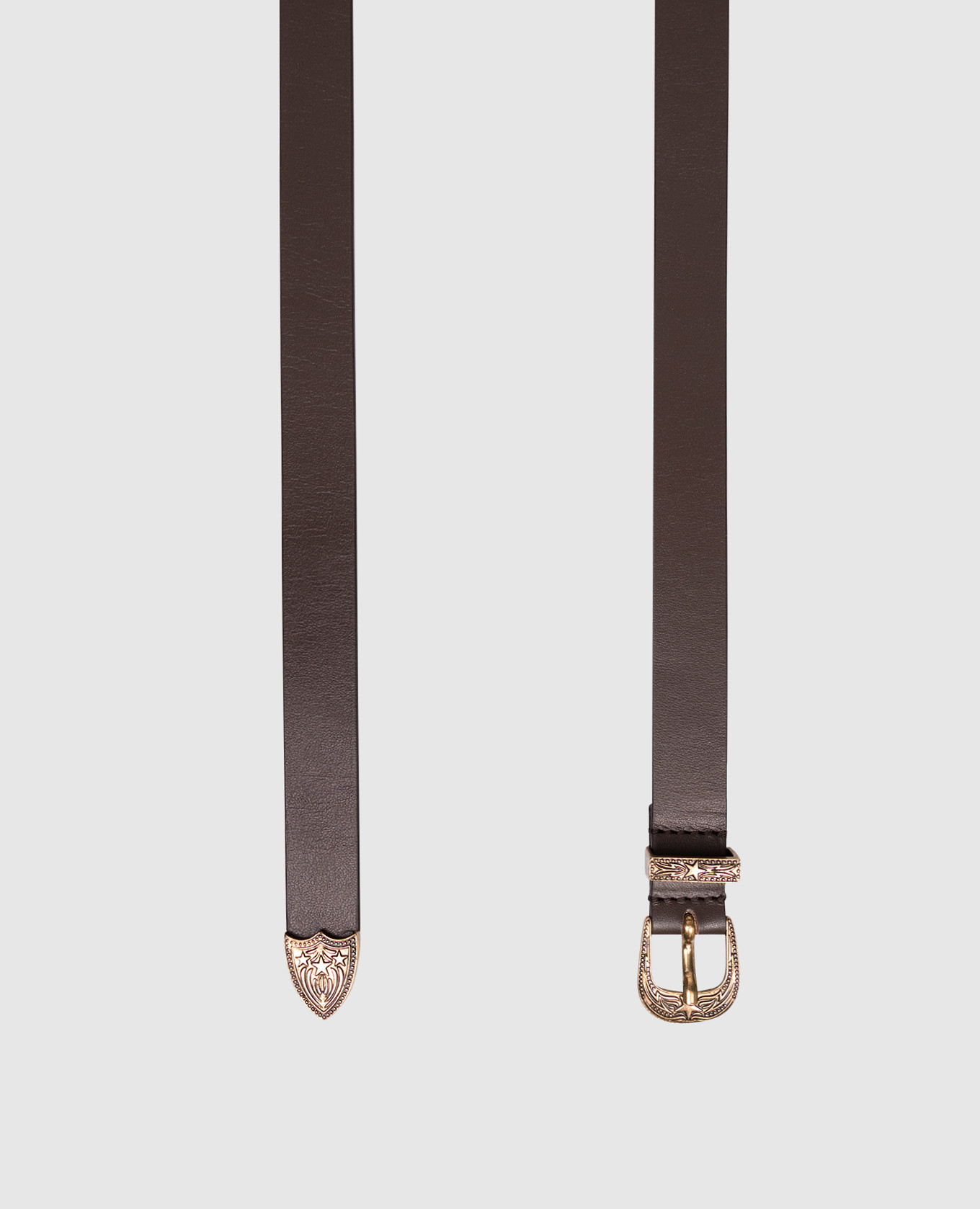 

Brown leather belt Dondup