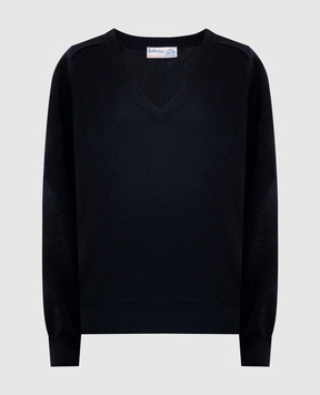 Ballantyne Black cashmere pullover B1P73512K00