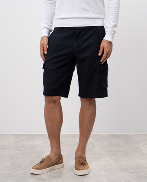 MooRER ARON blue cargo shorts ARONSI2