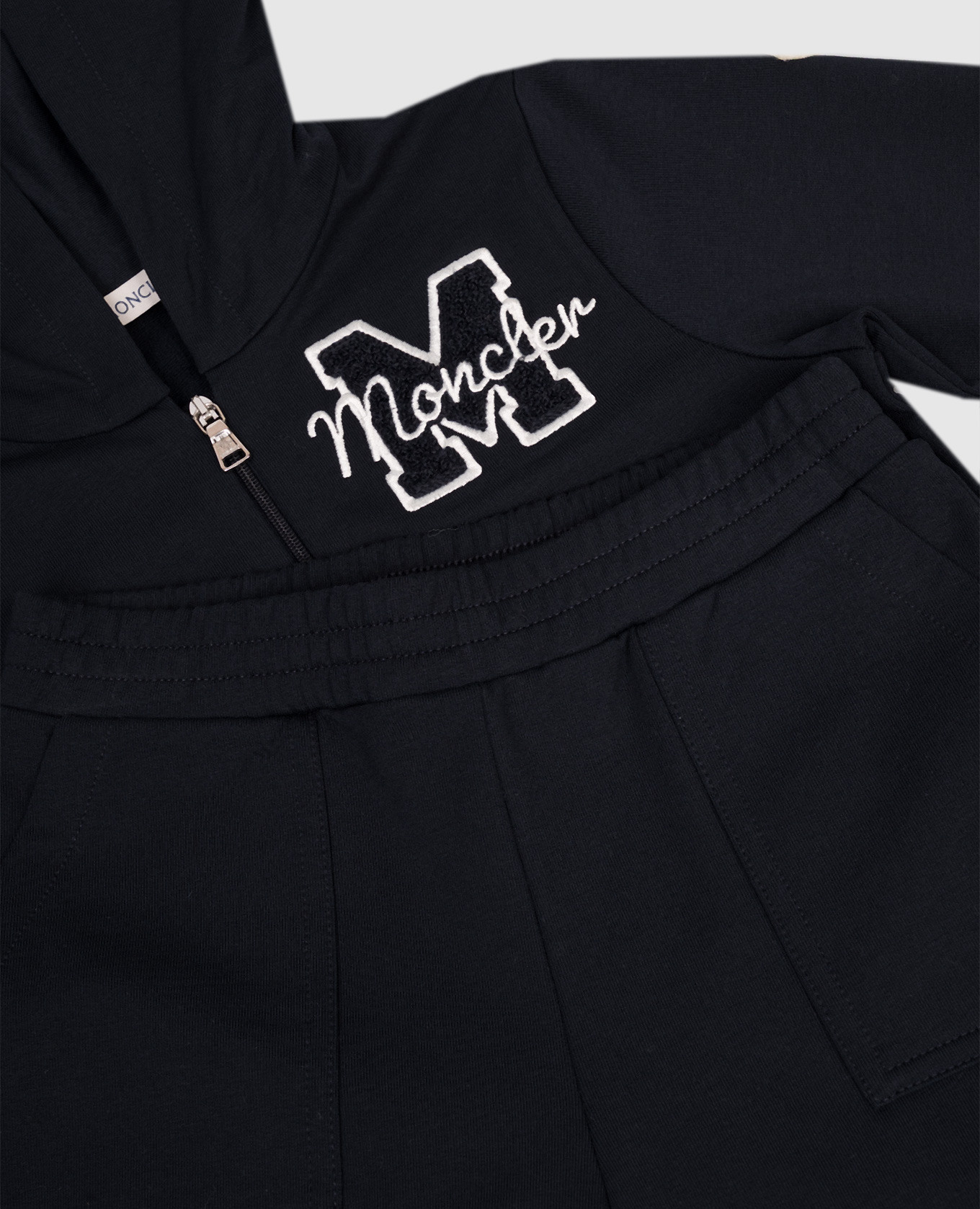 

Children's blue tracksuit with logo Moncler ENFANT