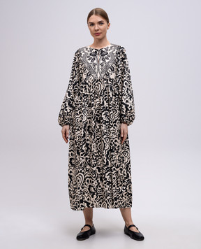 Max Mara Weekend ANZIO dress in contrasting print ANZIO