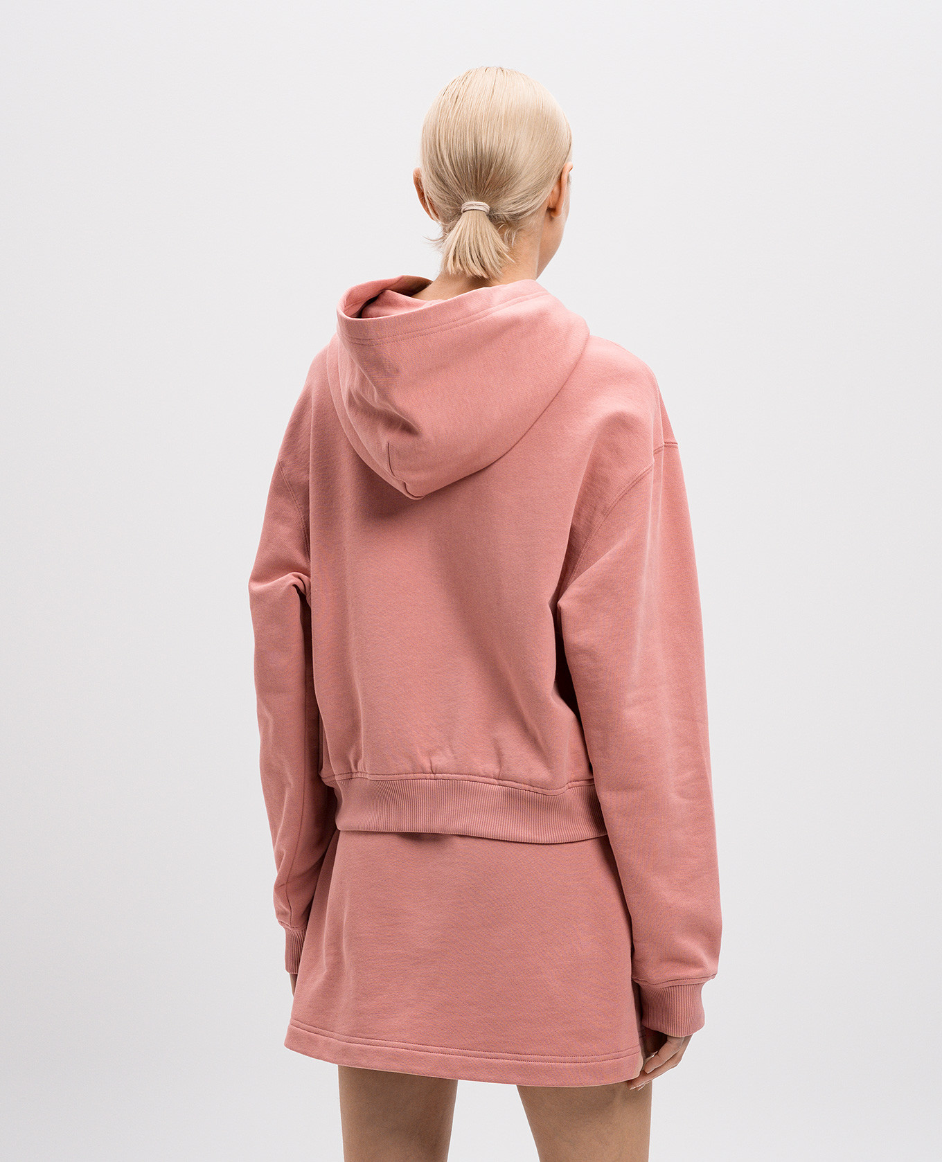 

Pink hoodie with monogram logo Dolce&Gabbana