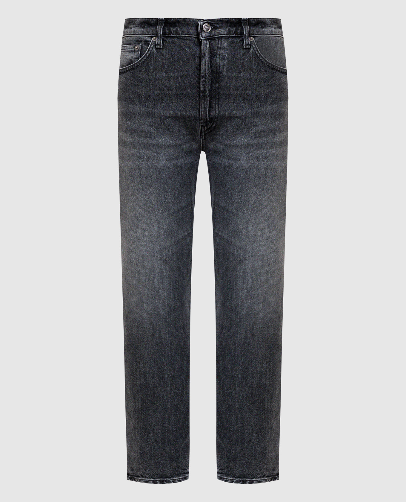 Gray jeans with a worn effect Dondup