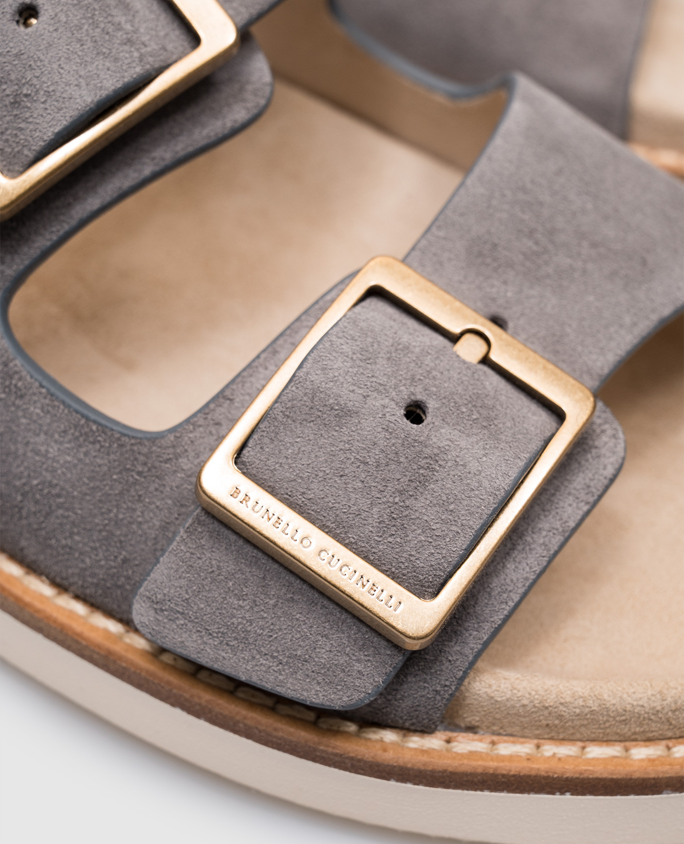 

Grey suede Urban flip-flops Brunello Cucinelli