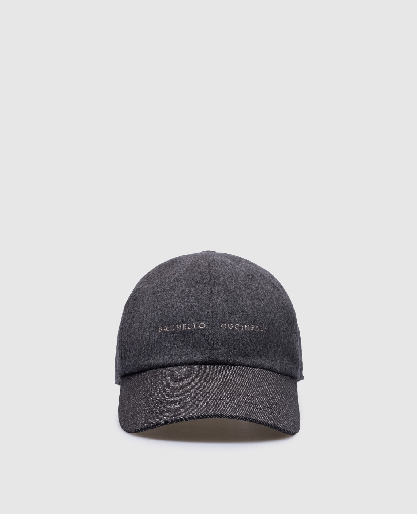 

Gray wool and cashmere cap Brunello Cucinelli, Grey