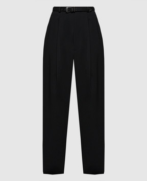 SSHEENA Black pants PIPPO with wool 24SSPIPPOTS24004