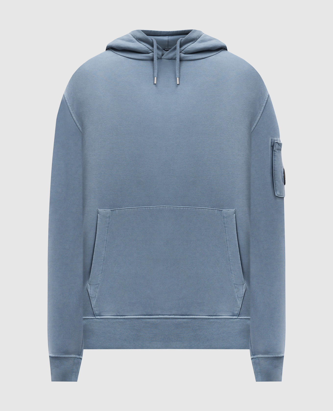 

Blue logo hoodie C.P. Company, Light blue