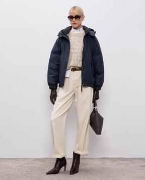 Brunello Cucinelli Blue down jacket MG5017852