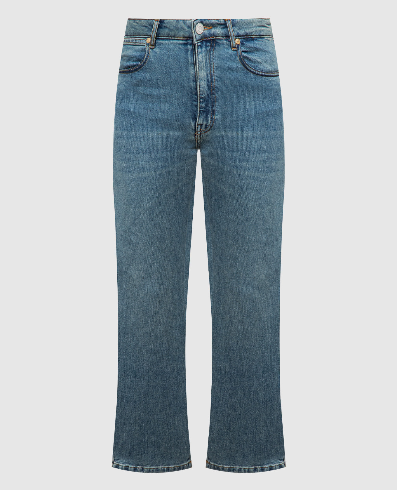 

Blue jeans with logo patch JOSEPH