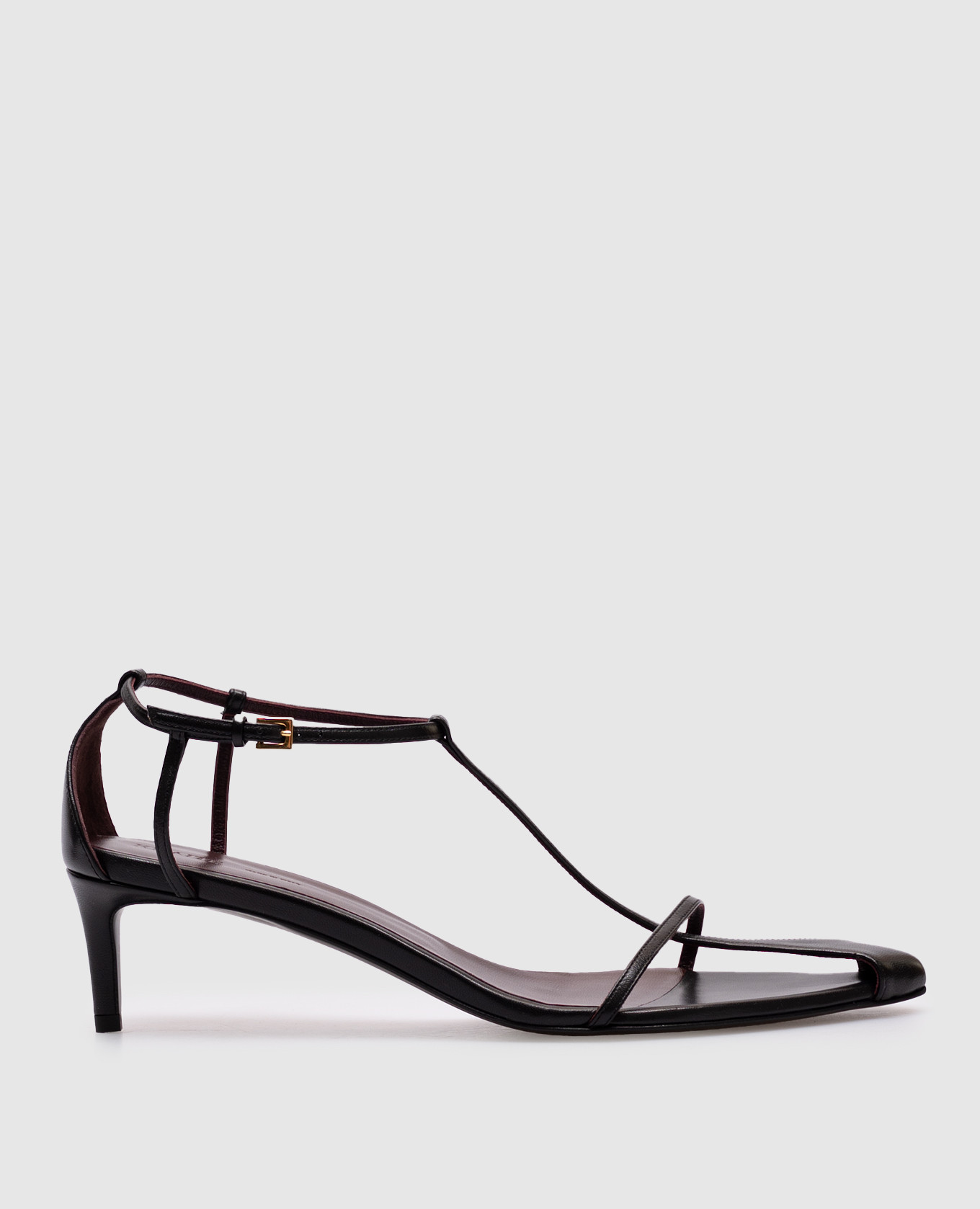 Bella black leather sandals Khaite