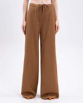 Max Mara BERARD beige wool trousers BERARD