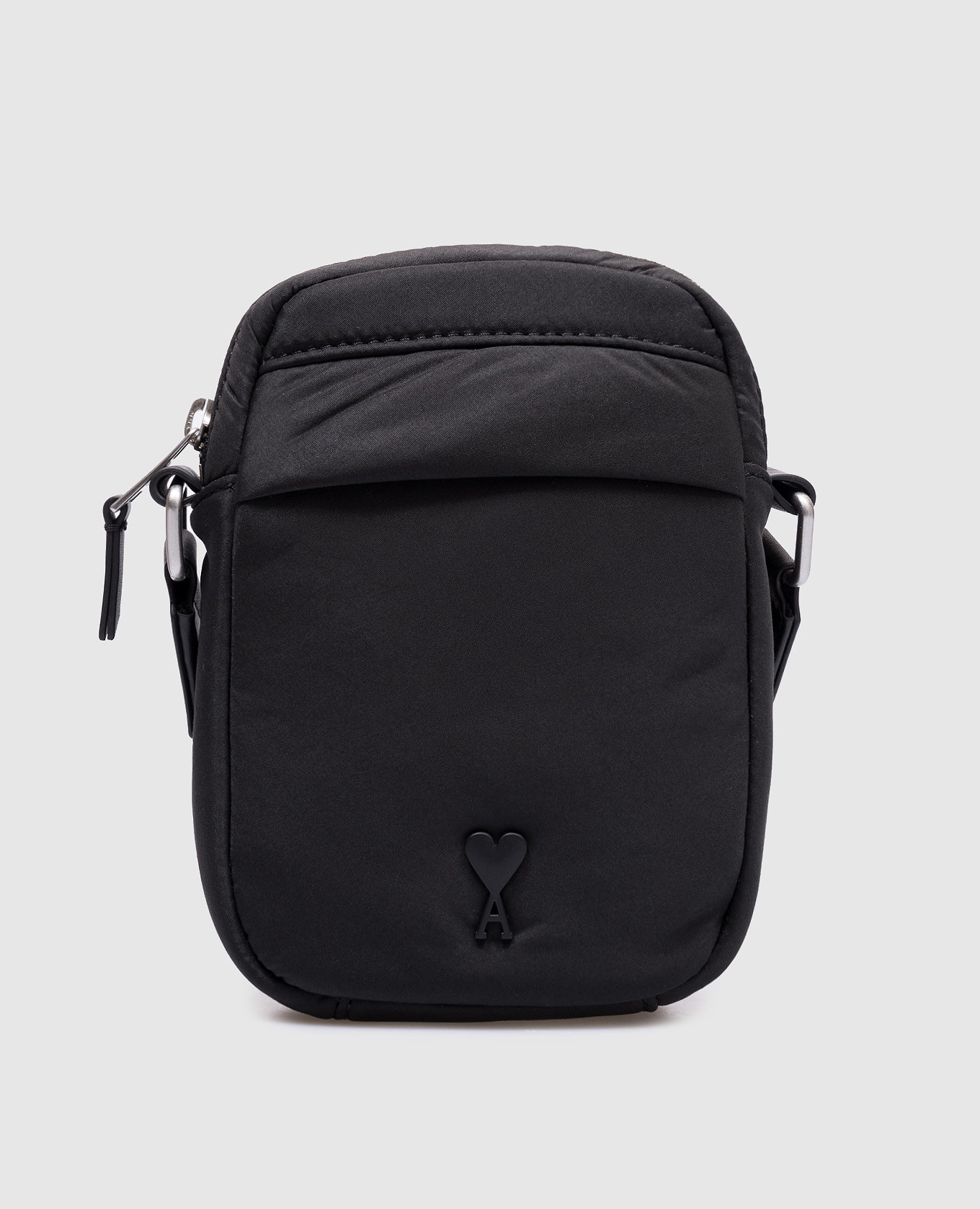 

Black bag with Ami de Coeur logo Ami Paris