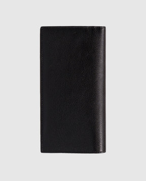Tom Ford Black leather wallet with logo Y0423LGO033S