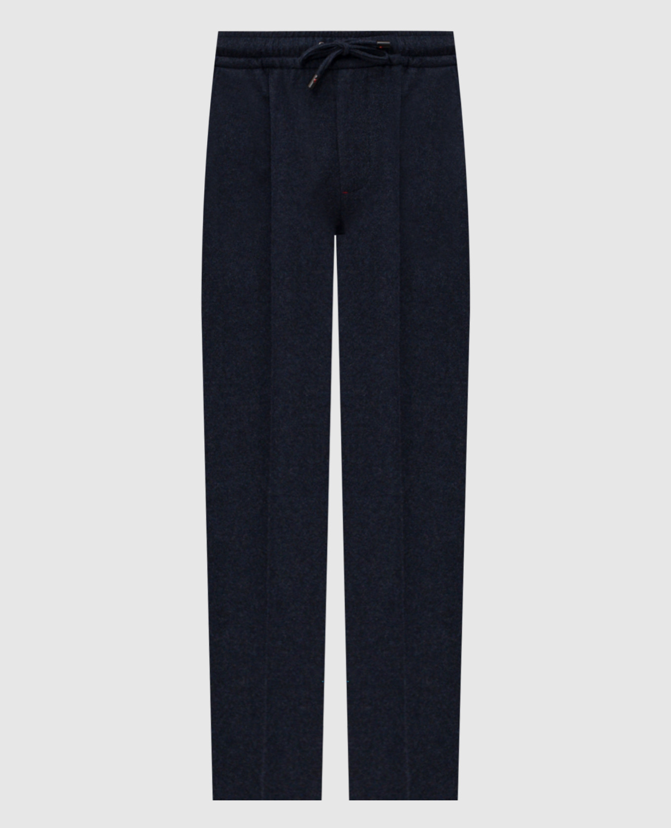 Blue wool and cashmere pants ISAIA