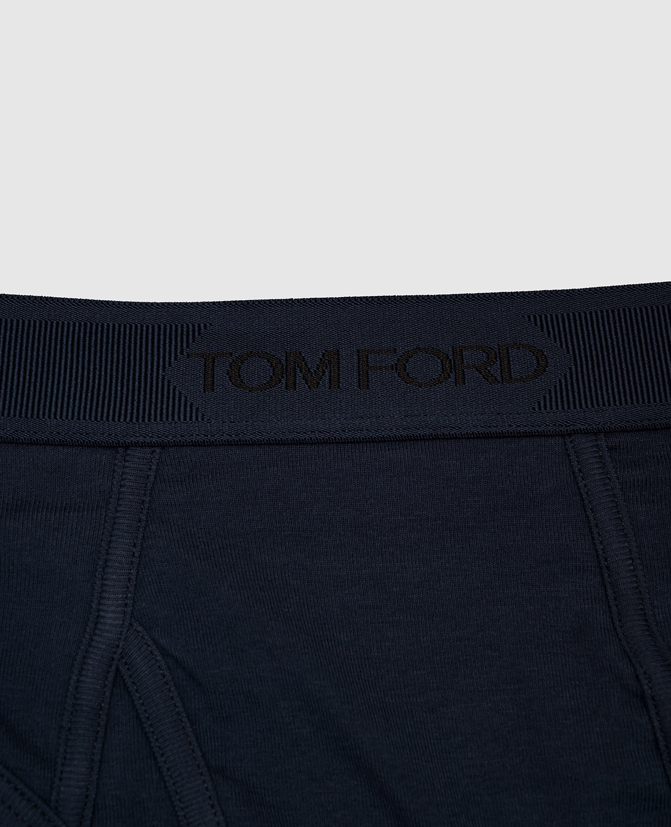 

Blue briefs with logo Tom Ford