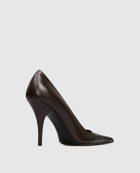 Vetements Brown leather shoes WH76HE500C