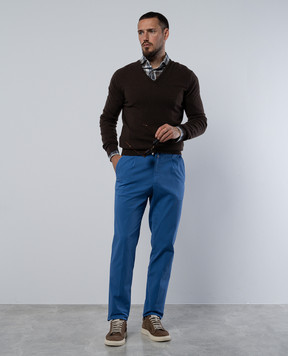 Enrico Mandelli Blue pants GYM02B4564