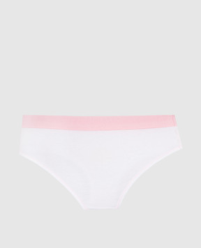 RiminiVeste Jadea baby white panties with turtle print and Friendship lettering 456