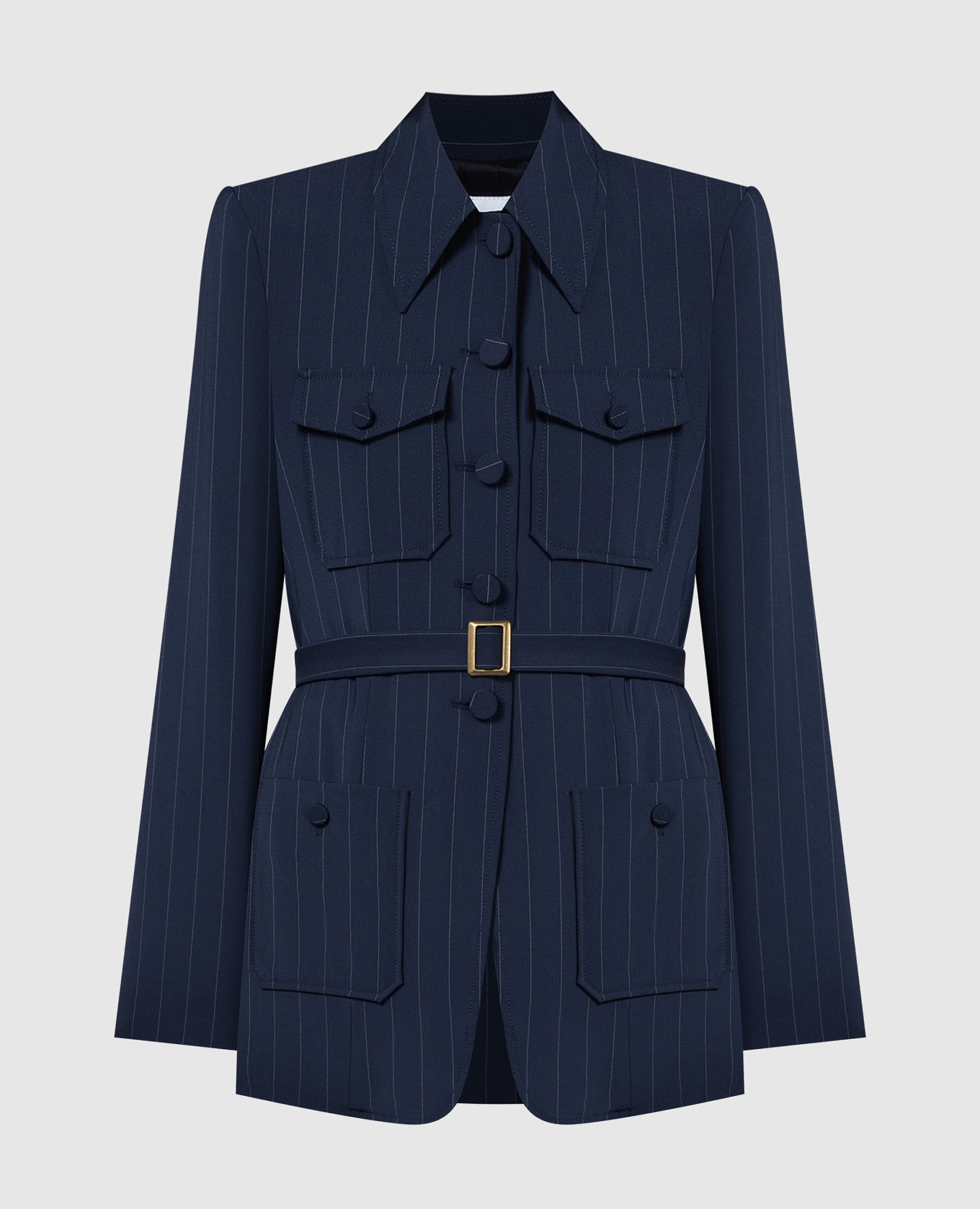 

Blue striped wool jacket Ballantyne