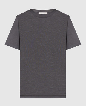 The Row Iwona gray wool T-shirt 8456Y590