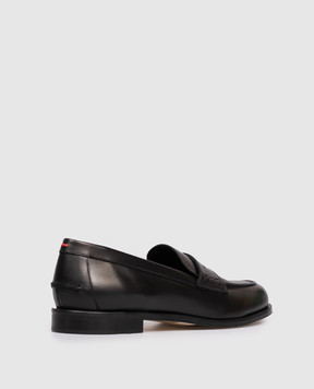 Aeyde Oscar black leather loafers FLOSCD25CH223800001