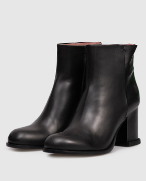 Premiata Black leather ankle boots M7206ANIL