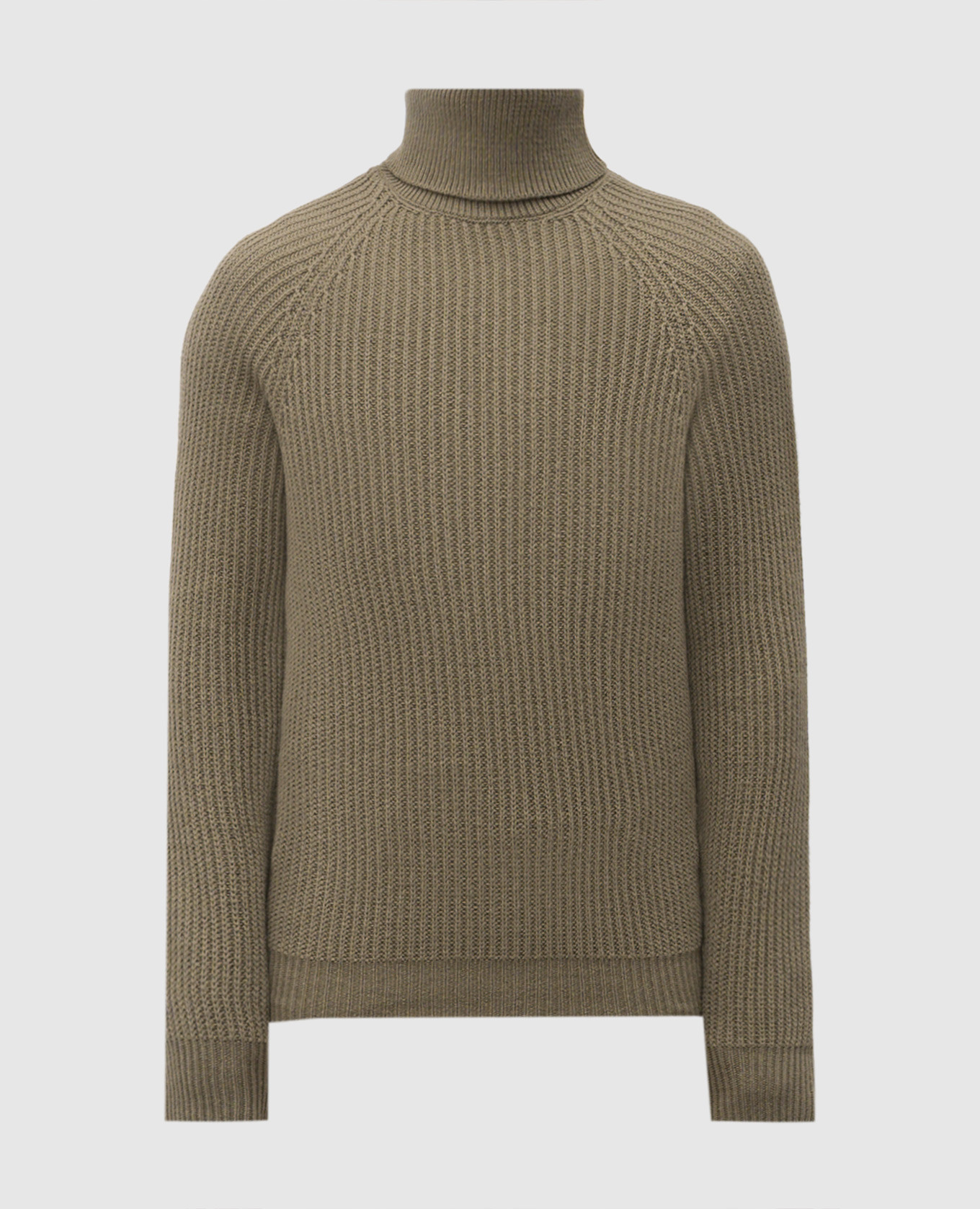 Khaki cashmere sweater Peserico