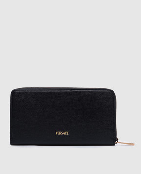 Versace Black Medusa Biggie leather wallet DPDI0561A10544