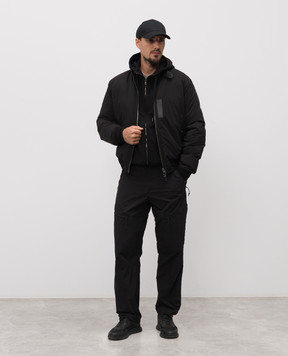 Dolce&Gabbana Black sports jacket with logo G9BGDZG7PJ7