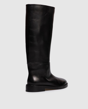 Marsell Black leather boots MW8761P012