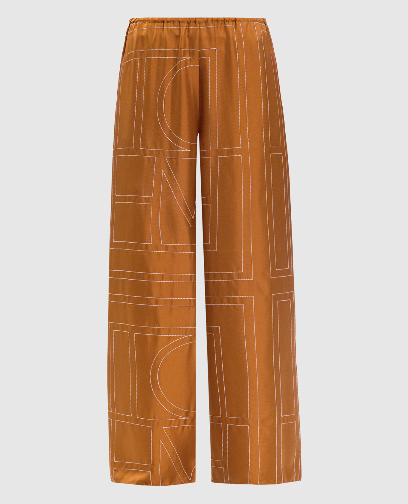 Orange silk pants Toteme