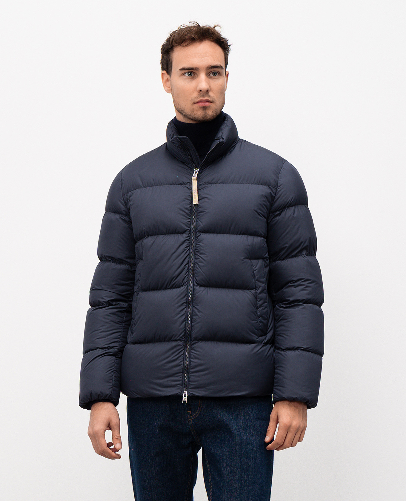 

Blue quilted down jacket Woolrich