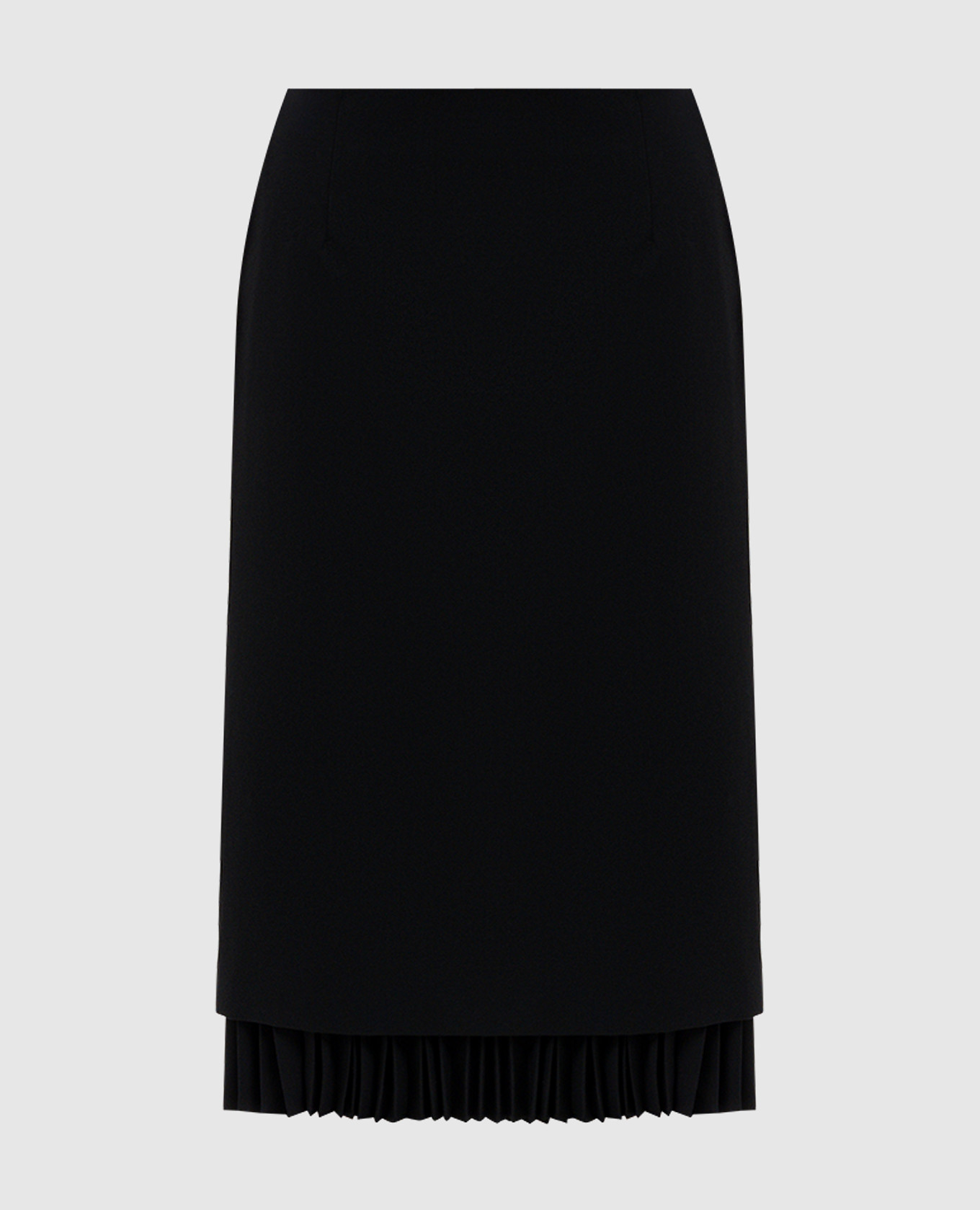 Black wool skirt Juun.j
