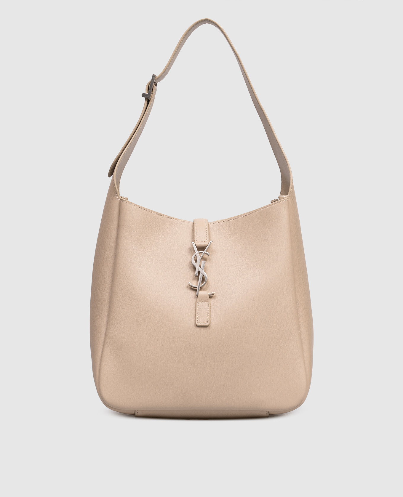 

Beige leather bag 5 À 7 with monogram Saint Laurent