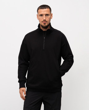 Riotdivision Black sweatshirt with zipper RD-HLFZPSS RDHLFZPSSGEN1