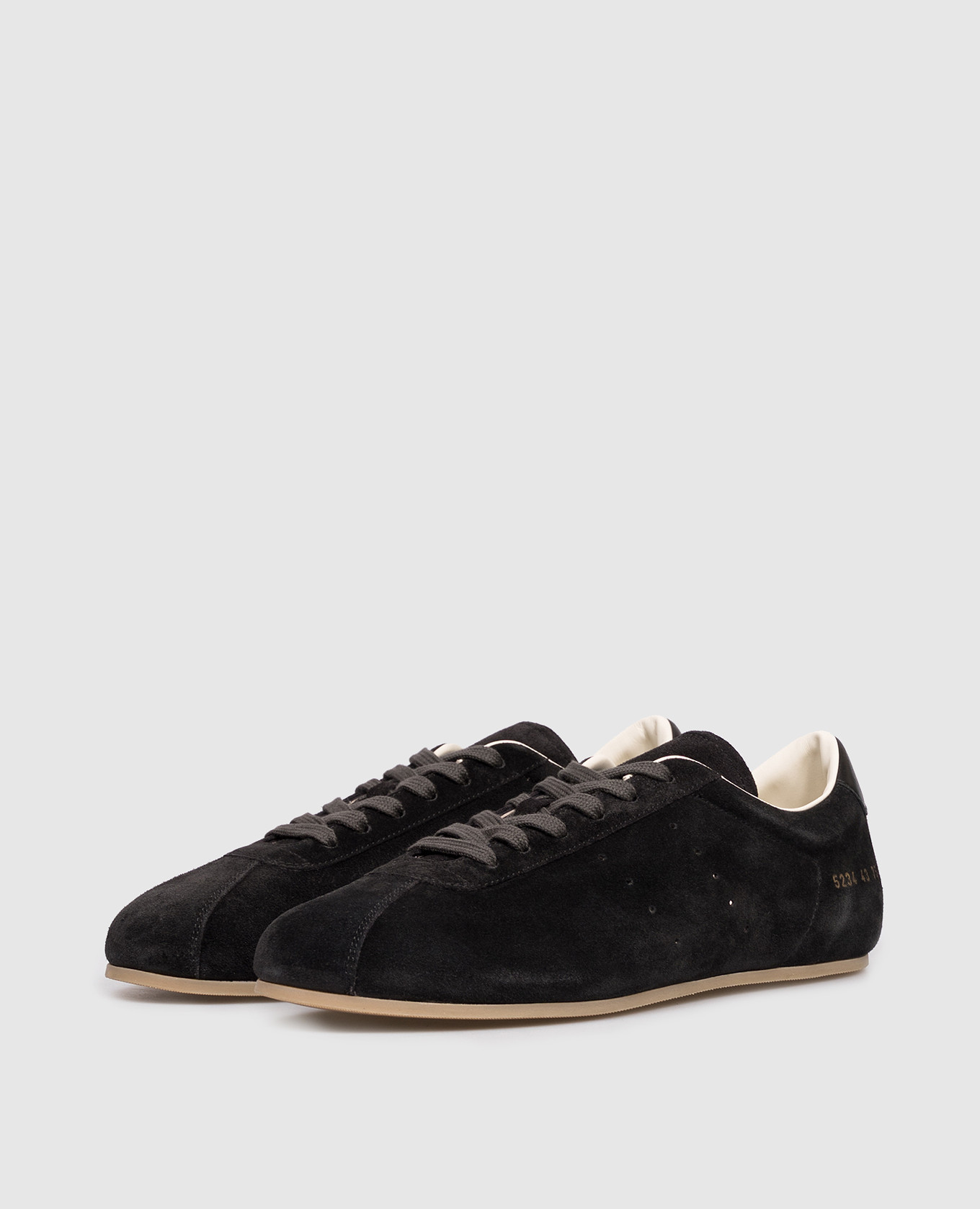 

Black suede Driving sneakers Common Project