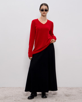 Intoca Red cashmere pullover 252KASHMIRPO0504