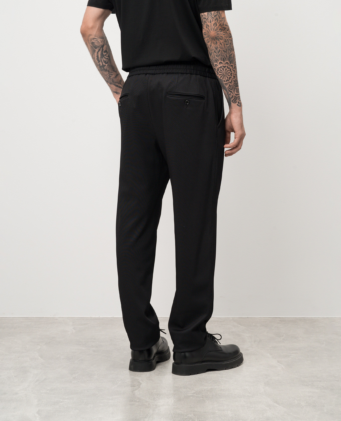 

Black sweatpants with logo Dolce&Gabbana