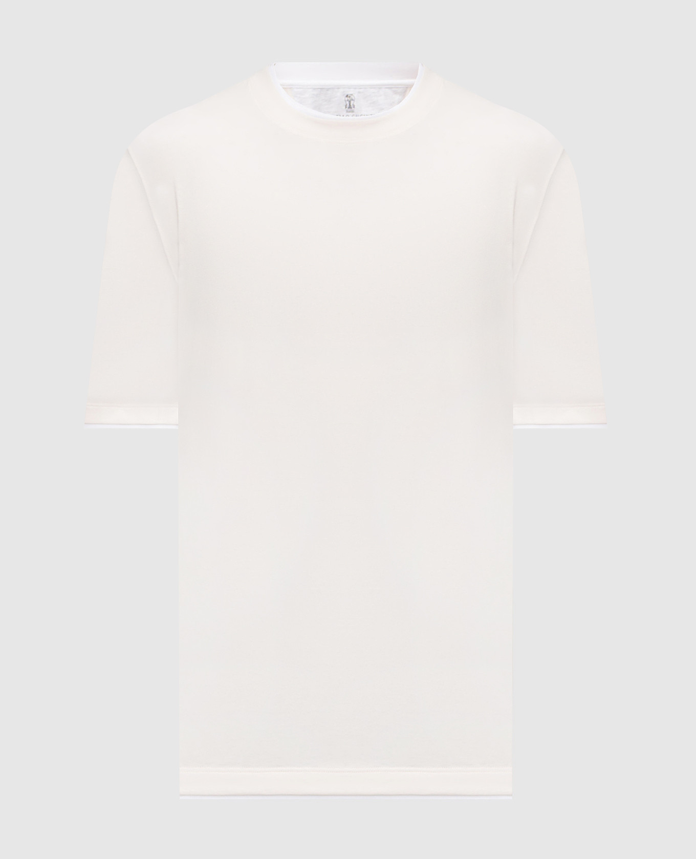 Beige T-shirt Brunello Cucinelli