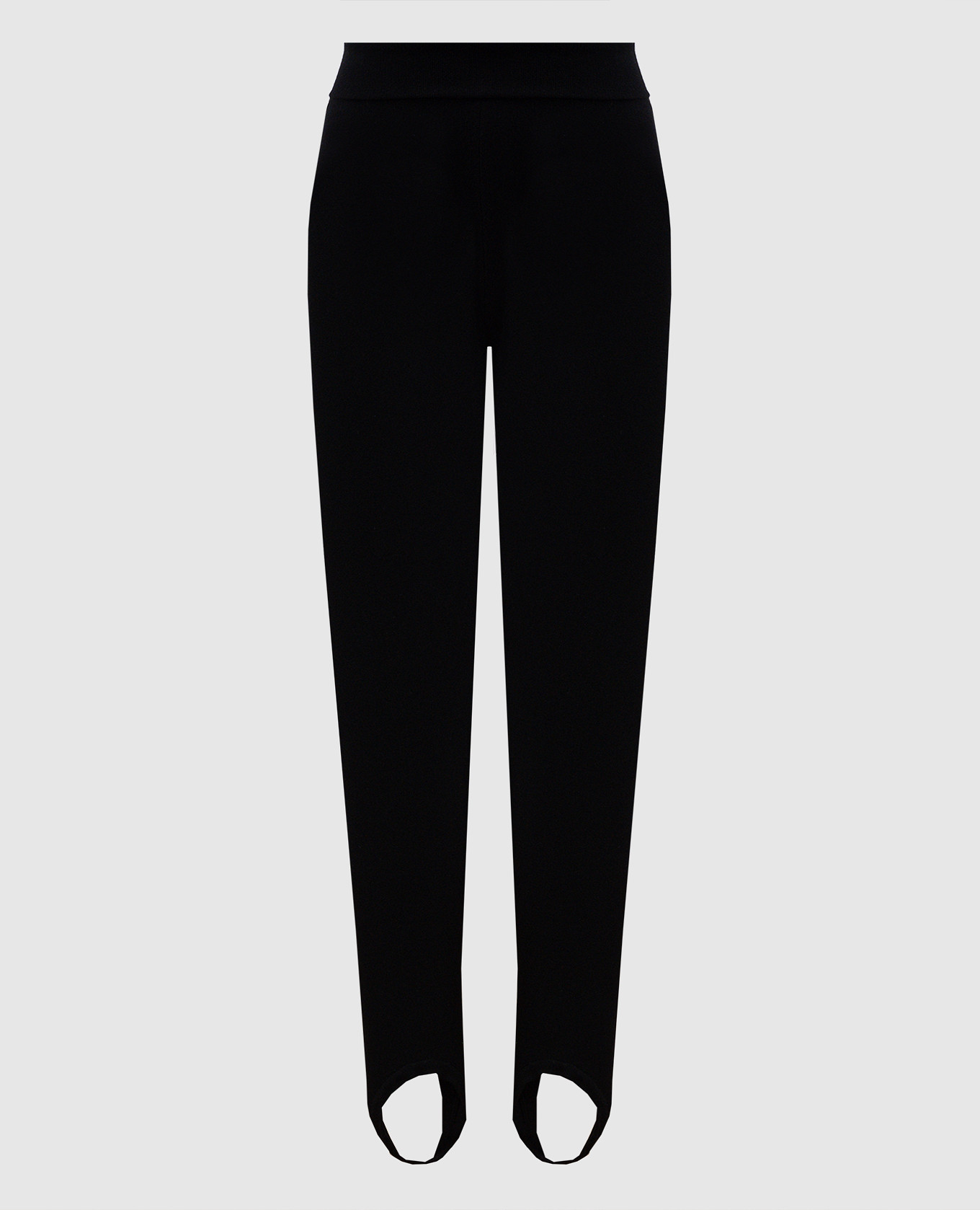 

Black leggings with stripes Ermanno Scervino