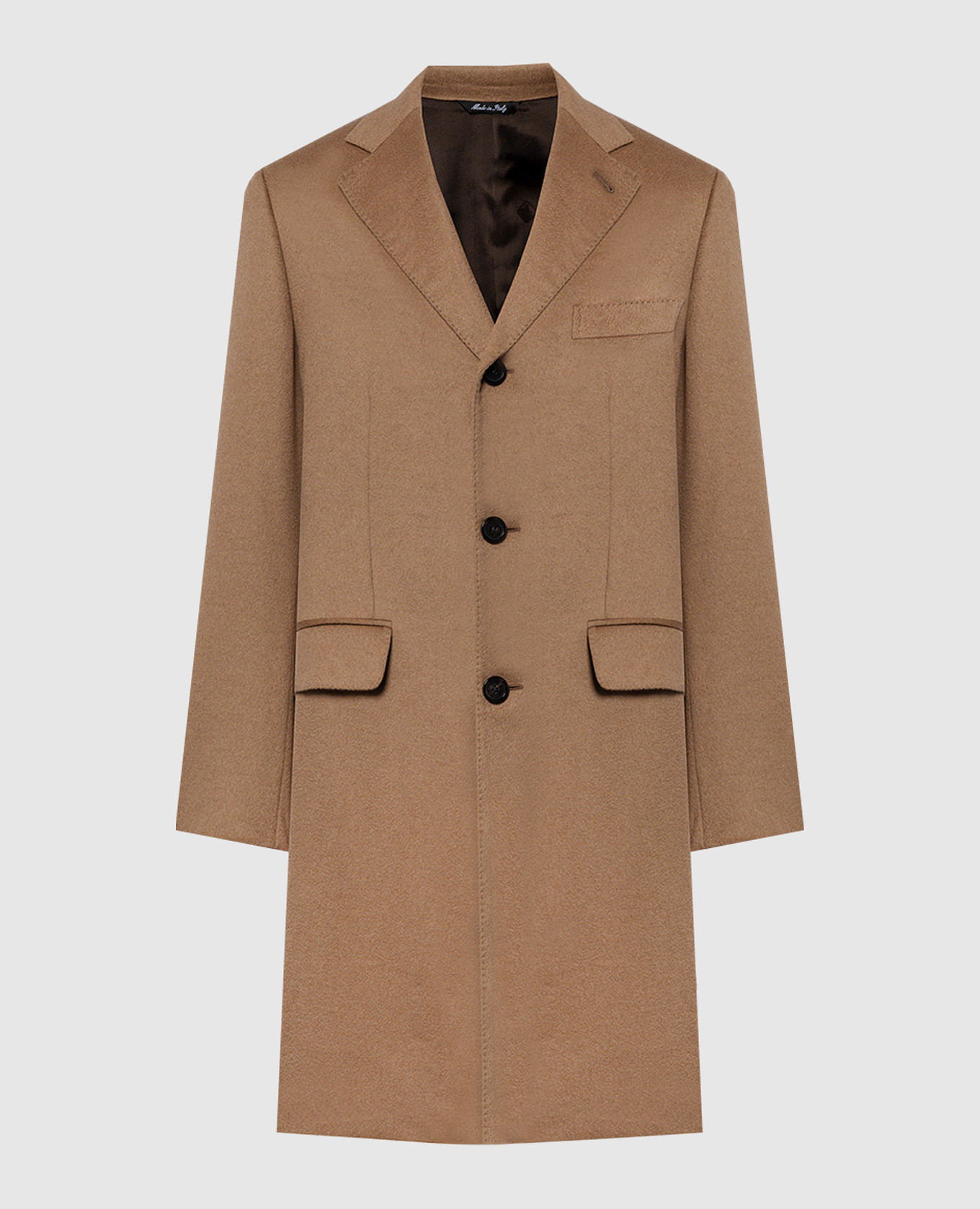 

Brown coat made of wool COLOMBO, Beige